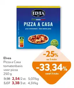 OKay Elvea pizza a casa tomatenbasis aanbieding