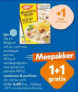 OKay Iglo op z'n Belgisch vol-au-vent aanbieding