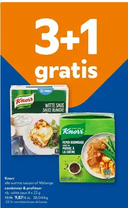 OKay Knorr witte saus aanbieding