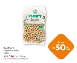OKay Boni Plan't kikkererwten bio aanbieding