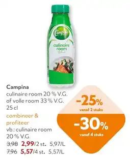 OKay Campina culinaire room aanbieding
