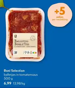 OKay boni selection balletjes in tomatensaus aanbieding