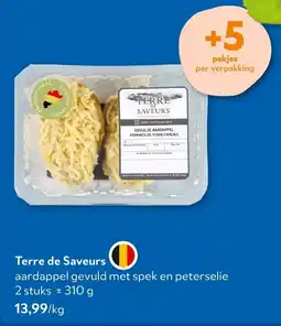 OKay Terre de Saveurs aardappel gevuld met spek en peterselie aanbieding