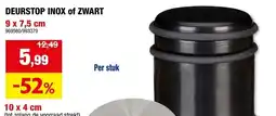 Hubo Deurstop inox aanbieding