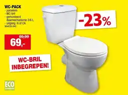 Hubo wc-pack aanbieding