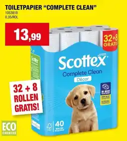 Hubo Toiletpapier complete clean aanbieding