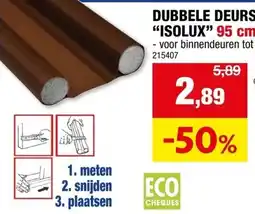 Hubo Dubbele deurs 'isolux' aanbieding