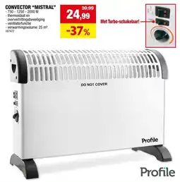 Hubo Convector "Mistral" aanbieding
