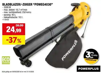Bladblazer/-zuiger poweg4030