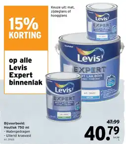 GAMMA Levis Expert binnenlak aanbieding