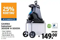 GAMMA gamma hakselaar aanbieding