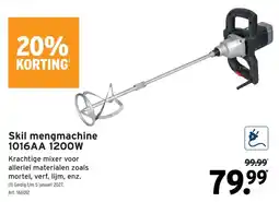 GAMMA Skil mengmachine 1016AA aanbieding