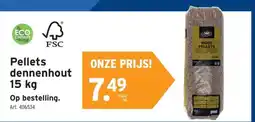 GAMMA Pellets dennenhout aanbieding