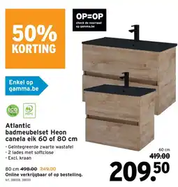 GAMMA Atlantic badmeubelset Heon aanbieding