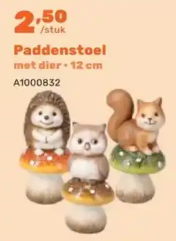 Happyland Paddenstoel met dier aanbieding