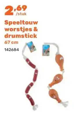 Happyland Speeltouw worstjes & drumstick aanbieding