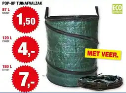 Hubo Pop-up tuinafvalzak aanbieding