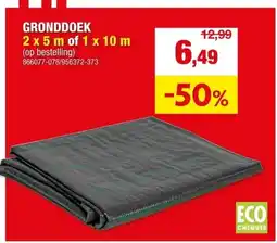 Hubo Gronddoek aanbieding