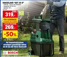 Hubo Hakselaar Axt 25 D aanbieding