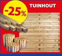 Hubo Tuinhout aanbieding