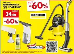 Hubo Ruitenreiniger WV 1 Plus D500 aanbieding