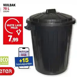 Hubo vuilbak aanbieding