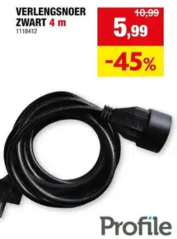 Hubo verlengsnoer aanbieding