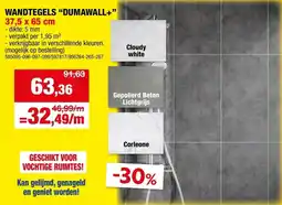 Hubo Wandtegels dumawall+ aanbieding