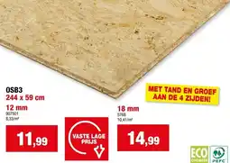 Hubo OSB3 aanbieding