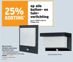 GAMMA GAMMA buitenlamp aanbieding