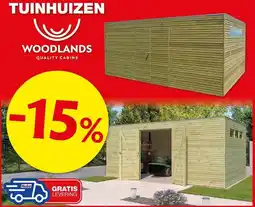 Hubo Tuinhuisen Woodlands aanbieding
