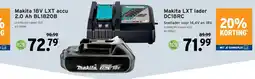 GAMMA Makita LXT lader DC18RC aanbieding