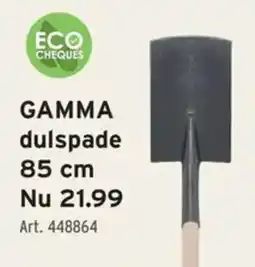 GAMMA gamma dulspade aanbieding