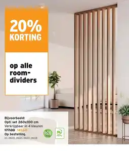 GAMMA room-dividers aanbieding