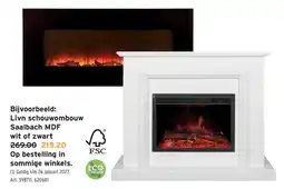 GAMMA Livn schouwombouw Saalbach MDF aanbieding