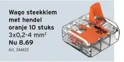 GAMMA Wago steekklem met hendel aanbieding