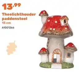 Happyland Theelichthouder paddenstoel aanbieding
