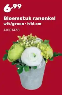 Happyland Bloemstuk ranonkel aanbieding