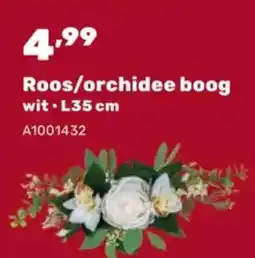 Happyland Roos/orchidee boog aanbieding