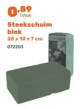 Happyland Steekschuim blok aanbieding