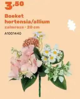 Happyland Boeket hortensia/allium aanbieding