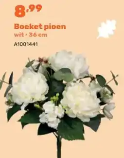 Happyland Boeket pioen aanbieding
