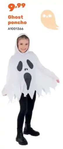 Happyland Ghost poncho aanbieding