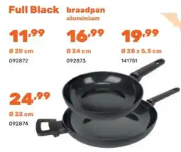 Happyland Full Black braadpan aluminium aanbieding