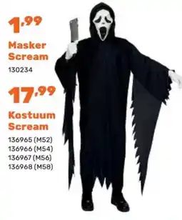 Happyland Masker Scream aanbieding