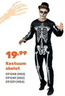 Happyland Kostuum skelet aanbieding