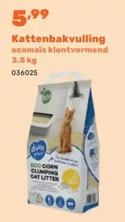 Happyland Kattenbakvulling ecomais klontvormend aanbieding