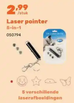 Happyland Laser pointer 5-in-1 aanbieding