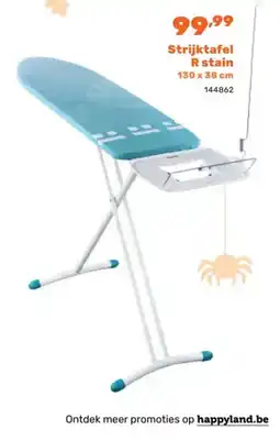 Happyland Strijktafel R stain aanbieding