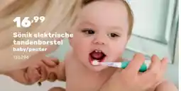 Happyland Sönik elektrische tandenborstel baby/peuter aanbieding